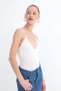 V-Neck Lace Bodysuit Z0395-B10 - 4