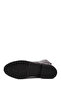 Women's Burgundy Floater Zippered Rubber Sole Genuine Leather Boots - 6
