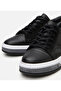 Men's Leather Black Printed Sports Shoes - 3