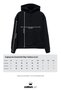 Unisex Oversize Wide Cut Cotton Soft Textured Basic Hooded Sweatshirt with Fleece Inside - 7