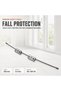 Steel Rope Safety Link Wire Rope Pimapen Lock Window Door Cabinet Safety Device - 3