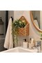 Wall-Mounted Storage Basket Multi-Purpose Door and Wall Basket