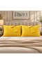 Yellow Cotton Fabric Cover Pillowcase (2 Pcs) 50 X 70 cm - 6