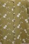 Embroidered Short Shirt - Khaki - 5