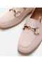 Women's Leather Powder Loafer - 5