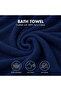 Luxury 100% Cotton Bath Towels – Pack of 4, (70x140 cm) 600 GSM, Ultra Soft & Highly Absorbent - 2
