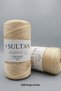 1 Piece Sultan Macrame 4 Strands 200 Grams 200 Meters 2 mm Bag Wallet Supla Runner Basket Wall Decoration Canvas Bag Making Macrame Knitting Cord Color: 028 Dark Cream