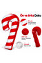 Plush Candy Cane Dog Toy – Vikvik Sound-Activated Christmas Themed 18 X 26 cm - 4