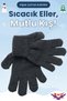 Children's Winter Smoked Soft Textured Wool Lycra Knitwear Gloves Winter Gloves