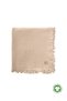 Four Layers Tasseled Organic Muslin Blanket 80X120 cm Sand - 2