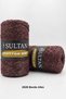 1 Piece of Sultan Cotton Sim 260 Grams 100 Meters 2 mm Ip Canta Amigurumi Basket Supla Material - Color: 2026 Bordo Gold