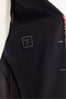 Men's Navy Blue Mono Collar Double Slit Unlined Comfort Fit Jacket A61Y4009 - 4