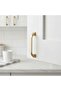 Roman Matte Gold 192 mm Handle Luxury Country Kitchen Furniture Cabinet Drawer Handle