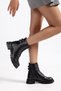 Genuine leather women's daily boots dc0139
