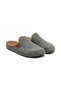 Mati Sabo Men's House Slippers, Smoke Grey, Size 41/45.