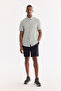 Men's Mint Green Classic Collar Easy-Iron Wrinkle-Resistant Technical Fabric Short Sleeve Comfort Fit Shirt A61Y - 6