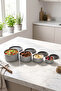 Set of 8 Round Storage Containers (0.45ml -0.8Ml-1.5L-2.5L) Microwave and Freezer Compatible - 2
