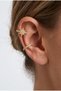 2-Piece Gold Color North Star Earcuff Cuff - 4