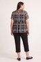 Chiffon Gathered Blouse - 3