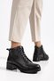 Genuine Leather Daily Use Zippered Half Boots Women's Boots / Bootie Dc2014 - 5
