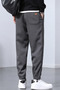 3-Piece Men's Fleece Lined Lace-Up Waist Jogger Sports Sweatpants - 7