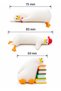 Set of 3 Funny Tiny Duck Figures – Adorable 3D Printed Decorative Ducks – Monitor, Bookshelf, Desk, and Shelf Decor - 3
