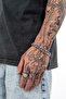 12mm Retro Steel Men's Bracelet Ka1056Gm - 5