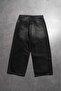 Dark Alloy Wide Leg Super Baggy Black Men's Jean Pants - 7