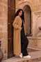 Women's oversized beard knit long cardigan - 8