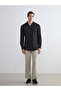 Esvab • Modern & Distinctive Slim Fit Linen-Look Men's Shirt - 2