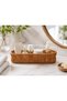 2 Decorative Wicker Organizer Baskets – Multi-Purpose Kitchen, Bathroom, and Desktop Organizer - 3