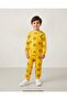 Fan Printed Seasonal 2-Yarn Nightgown Pajama Set L Size Options for 6 Months to 10 Years Old