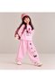 Girl's Dog Embroidered Suit