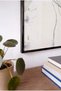 Abstract Unbreakability Themed Horizontal Glass Painting - Black Metal Framed Painting for Home, Business, and School - 4
