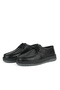 , Men's Genuine Leather Casual Shoes 1631064Zssy35 Black - 7