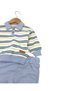 Baby Boy Striped Shirt with Collar 6-9-12-18-24 Months Old Stylish Baby Set - 7