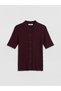Alita City Lcw Everyday Plum Knitwear Plain Women's Cardigan with a Difference - 5