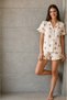 Women's V-Neck Comfort Fit Snow White Pajama Set - 2