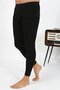 Men's Thermal Leggings Winter Single Bottom Underwear Black - 5