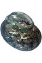2 pack Camouflage Green Fedora Hat For Unisex 58 cm - 3