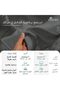 ملاءة سرير مسطحة من القطن 100%، مقاس 230×280، لون وردي فاتح - 5