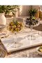 Glass Magnolia and Presentation Bowl Set of 2 12X10 cm Bella