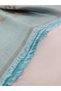 Palazzo Premium Jacquard Woven Hijab Shiny Textured Reversible Tulip Patterned Tassel Shawl Shoulder Shawl 70 × 190 cm - 4