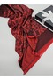 Palazzo Premium Jacquard Woven Hijab Shiny Textured Reversible Tulip Patterned Tassel Shawl Shoulder Shawl 70 × 190 cm - 3