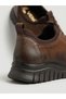 2216670K Genuine Leather Orthopedic Daily Elastic Lace-Up Shoes for Women - 4