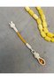 Colorful Zircon Stone Silver Kazzaziye Short Rosary Tassel