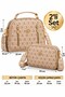 Women's Handbag, Shoulder Bag and Daily Crossbody Bag Patterned Set of 2 - 2