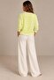 Striped Crew Neck Knit Sweater - 2