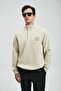 Hazel Men's Sweatshirt Ecru - 3
