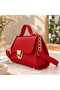 Women's Red Shoulder Bag - 3
